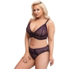 Bra Set purple 2XL