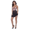 Babydoll black/pink S