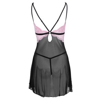 Babydoll black/pink S