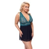 Babydoll petrol XL