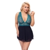 Babydoll petrol XL