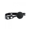 Black Silicone Ball Gag