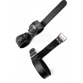 Bondage Collar and Wrist Cuffs