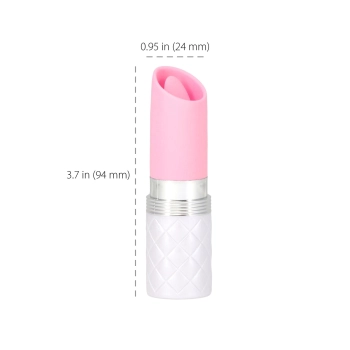 Pillow Talk - Lusty Luxurious Flickering Massager Pink