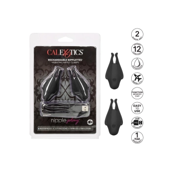 Rechargeable Nipplettes Black