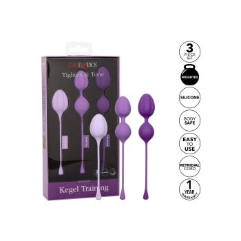 Kegel Training 3 Pcs Purple