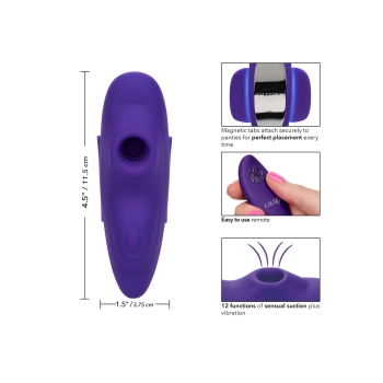 Remote Suction Panty Teaser Purple