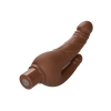 Rechargeable Stud Over Under Brown skin tone