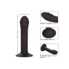 Curved Anal Stud Black