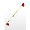 Spreader Bar with Ankle Cuffs Red