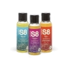 S8 Massage Oil Box 3x 50ml Multi flavour