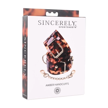 SPORTSHEETS AMBER HAND CUFFS