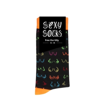 Sexy Socks - Free The Titty - 42-46