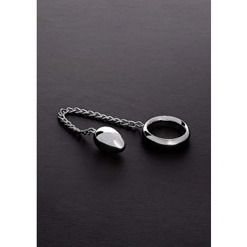 Donut C-Ring Anal Egg (45/45mm) with chain