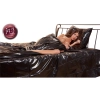 Vinyl Duvet Cover black