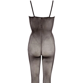 Net Catsuit black size L/XL