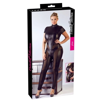 Jumpsuit with Net 4XL