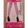 Pleasure SEXY HOT LIP STOCKINGS