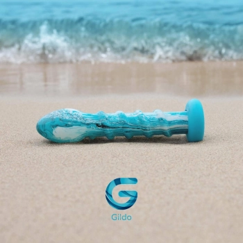 Szklane dildo Gildo — Ocean Wave