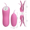 PRETTY LOVE - ELECTRIC SHOCK & VIBRO-BULLETS, 7 vibration functions 3 electric shock functions