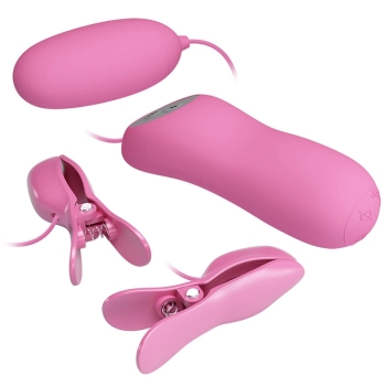 PRETTY LOVE - ELECTRIC SHOCK & VIBRO-BULLETS, 7 vibration functions 3 electric shock functions