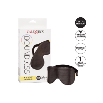 Boundless Blackout Eye Mask Black