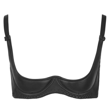 Leather Shelf Bra 80B