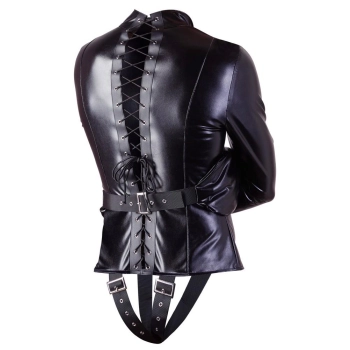 Imit.Leather Straitjacket S/M