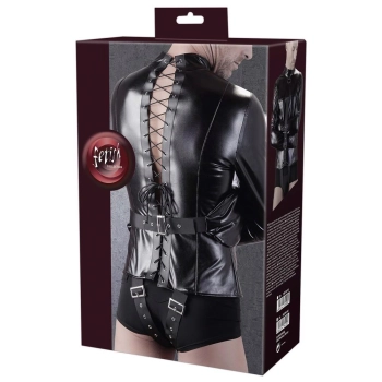 Imit.Leather Straitjacket S/M