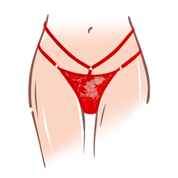 Divine Panty Vibe Red