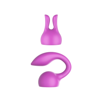 Attachments Personal Massager Fuchsia