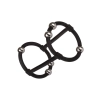 Beaded Silicone Enhancer Cage Black