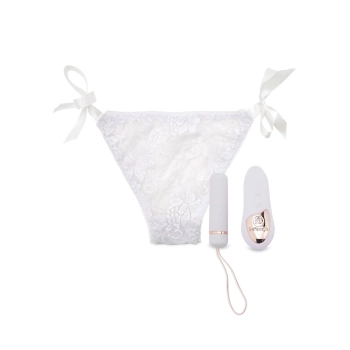 Remote Control Pleasure Panty White