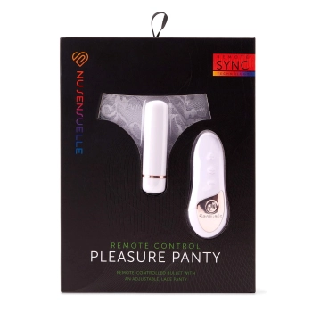 Remote Control Pleasure Panty White