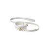 BLAZE ELITE COLLAR AND LEASH WHITE