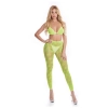 ALL ABOUT LEAF BRA SET GREEN, OS