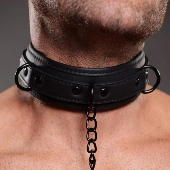 Collared Temptress Necklace with Nipple Clamps