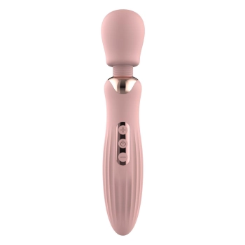 Duży wibrator wand Glam silikonowy USB 24 cm