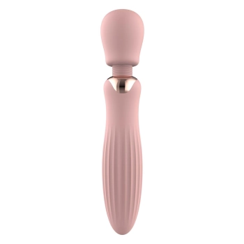 Duży wibrator wand Glam silikonowy USB 24 cm