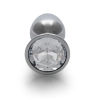 Round Gem Butt Plug - Small