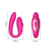 Rotating wearable dual vibrator