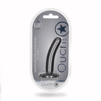 Smooth Silicone G-Spot Dildo - 5 / 12 cm