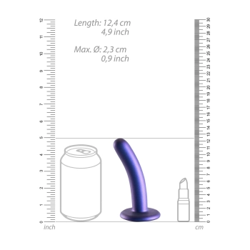 Smooth Silicone G-Spot Dildo - 5 / 12 cm