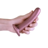 Smooth Silicone G-Spot Dildo - 6 / 14,5 cm