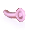 Smooth Silicone G-Spot Dildo - 6 / 14,5 cm