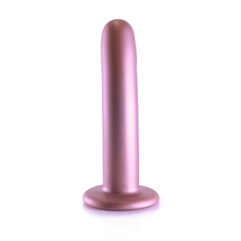 Smooth Silicone G-Spot Dildo - 6 / 14,5 cm