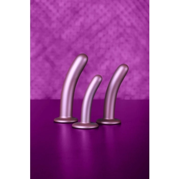 Smooth Silicone G-Spot Dildo - 6 / 14,5 cm