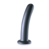 Smooth Silicone G-Spot Dildo - 7 / 17 cm