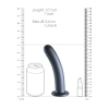 Smooth Silicone G-Spot Dildo - 7 / 17 cm