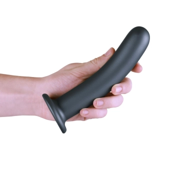 Smooth Silicone G-Spot Dildo - 7 / 17 cm